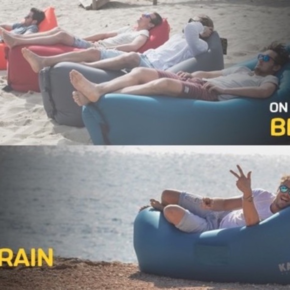 Kaisr Inflatable Lounger - Blue - Picture 6 of 6